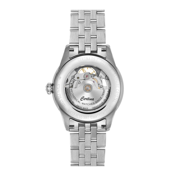 Montre Certina DS-1 Skeleton Automatique Cadran Bleu