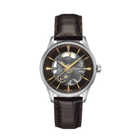 Montre Certina DS-1 Skeleton Automatique Cadran Gris