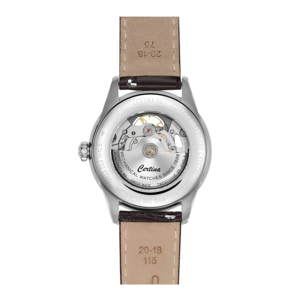 Montre Certina DS-1 Skeleton Automatique Cadran Gris