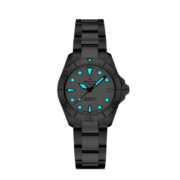 Montre Certina DS Action 34.5mm Powermatic 80 Automatique Cadran Blanc