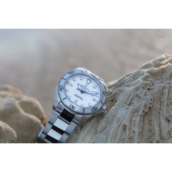 Montre Certina DS Action 34.5mm Powermatic 80 Automatique Cadran Blanc
