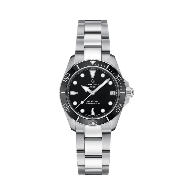 Montre Certina DS Action 34.5mm Powermatic 80 Automatique Cadran Noir