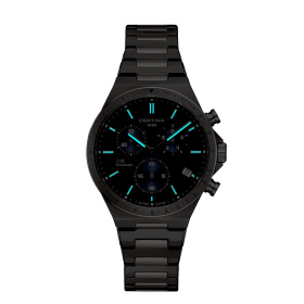 Montre Certina DS-7 Chronograph Quartz Cadran Bleu