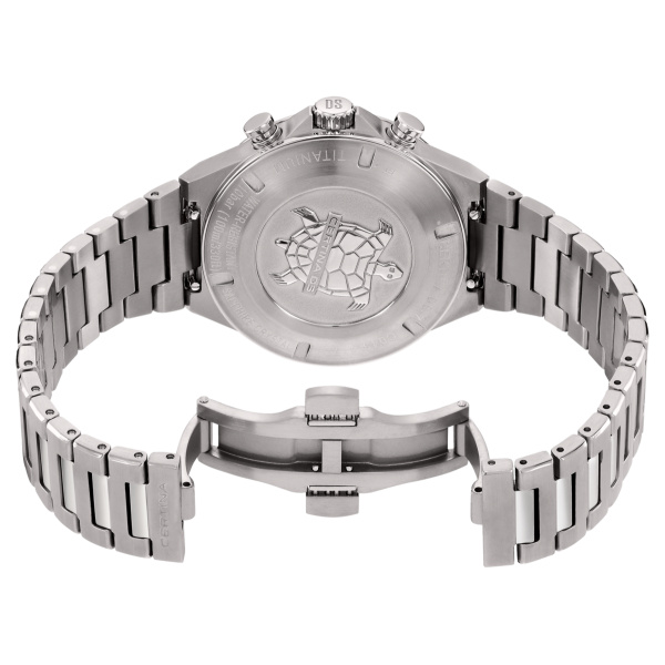 Montre Certina DS-7 Chronograph Quartz Cadran Bleu