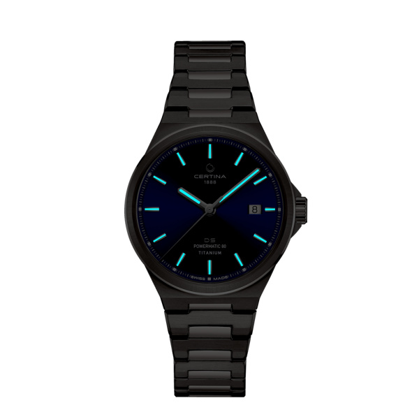 Montre Certina DS-7 Powermatic 80 Automatique Cadran Bleu