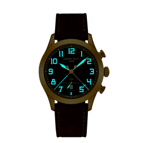 Montre Certina DS Pilot Quartz Cadran Vert