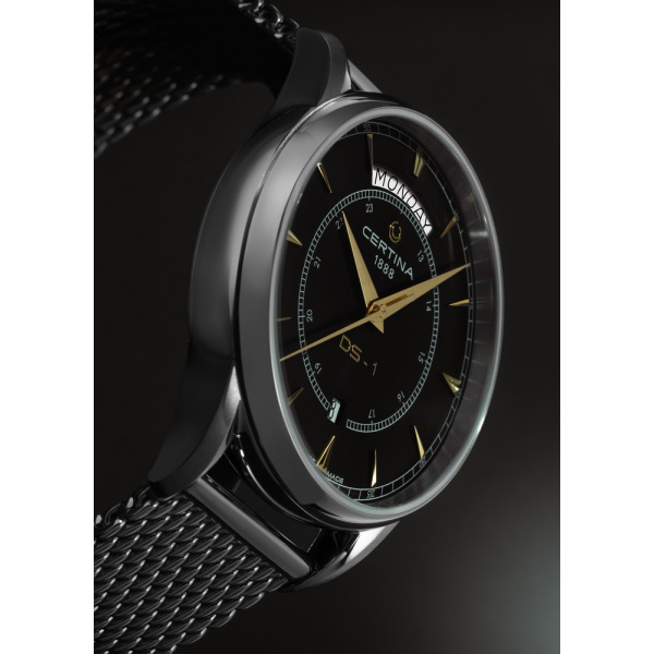 Montre Certina DS-1 Day Date Automatique Cadran Noir