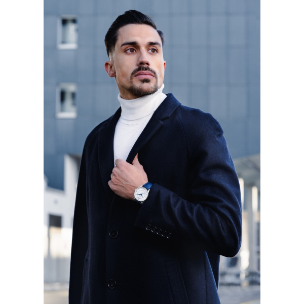 Montre Certina DS-1 Day Date Automatique Cadran Blanc