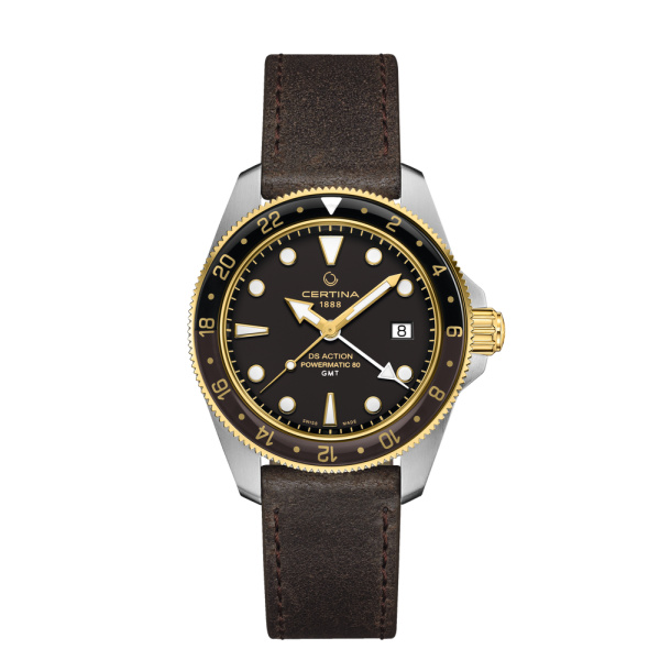 Montre Certina DS Action GMT Powermatic 80 Automatique Cadran Noir