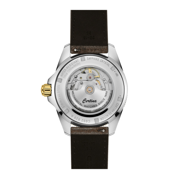 Montre Certina DS Action GMT Powermatic 80 Automatique Cadran Noir