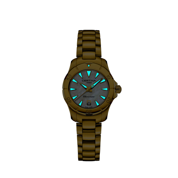 Montre Certina DS Action Lady 29mm Quartz Cadran Nacre