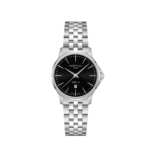 Montre Certina DS-8 Lady 31mm Quartz Cadran Noir