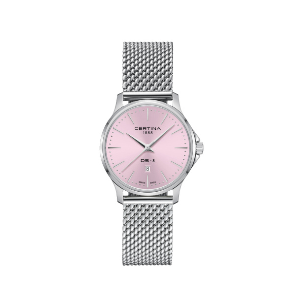 Montre Certina DS-8 Lady 31mm Quartz Cadran Rose