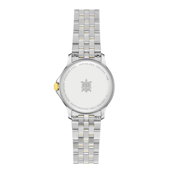 Montre Certina DS-8 Lady 31mm Quartz Cadran Argent