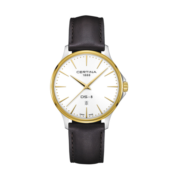 Montre Certina DS-8 Gent 40mm Quartz Cadran Argent
