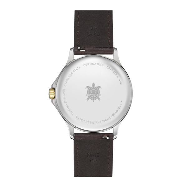 Montre Certina DS-8 Gent 40mm Quartz Cadran Argent