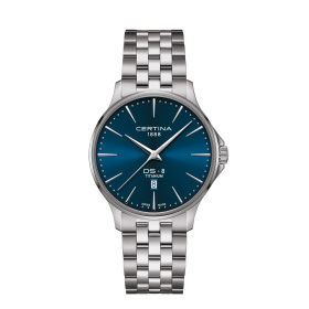 Montre Certina DS-8 Gent 40mm Quartz Cadran Bleu
