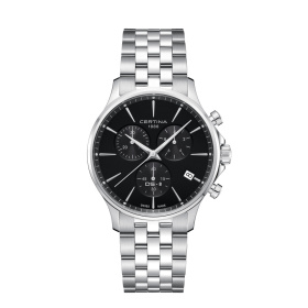 Montre Certina DS-8 Chrono Quartz Cadran Noir