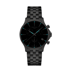 Montre Certina DS-8 Chrono Quartz Cadran Noir