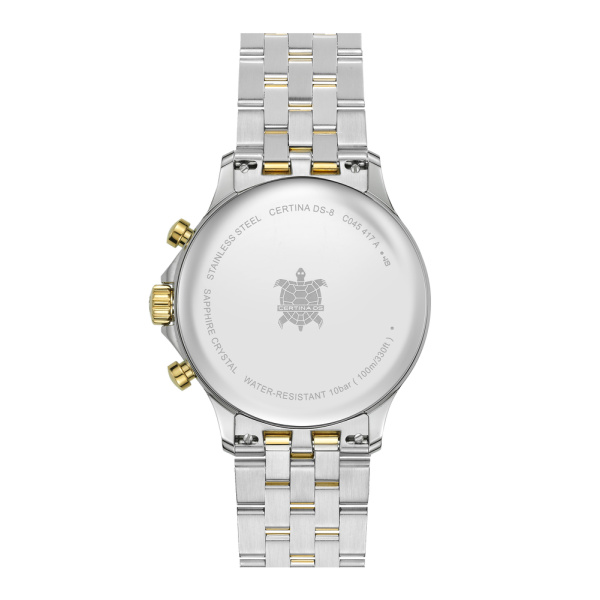 Montre Certina DS-8 Chrono Quartz Cadran Argent