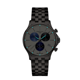 Montre Certina DS-8 Chrono Quartz Cadran Blanc