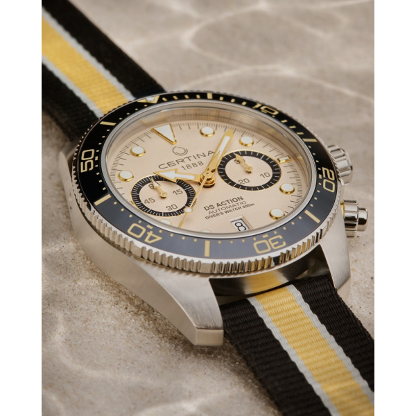 Montre Certina DS Action Diver Chrono Automatique Cadran