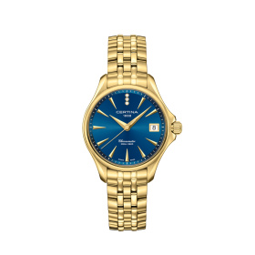 Montre Certina DS Action Lady Diamonds Quartz Cadran Bleu
