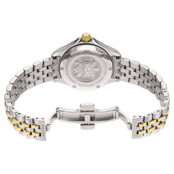 Montre Certina DS Action Lady Diamonds Quartz Cadran Bleu