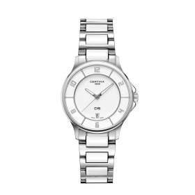 Montre Certina DS-6 Lady Quartz Cadran Blanc