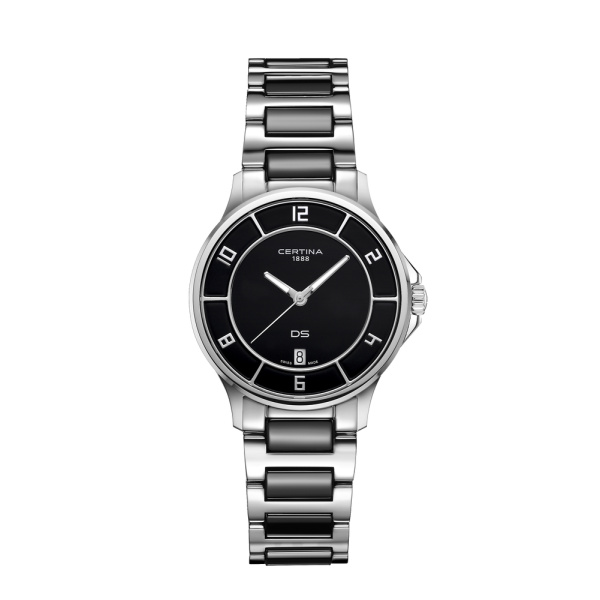 Montre Certina DS-6 Lady Quartz Cadran Noir