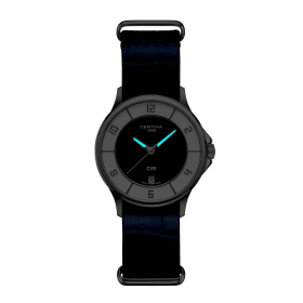 Montre Certina DS-6 Lady Quartz Cadran Bleu