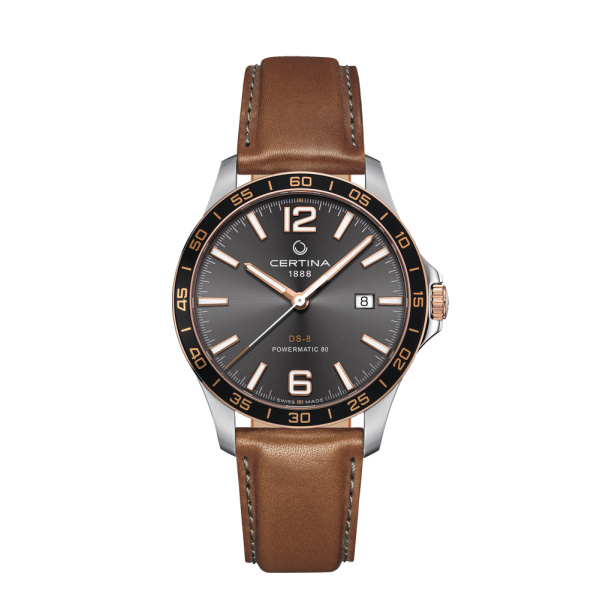 Montre Certina DS-8 Powermatic 80 40.5mm Automatique Cadran Gris