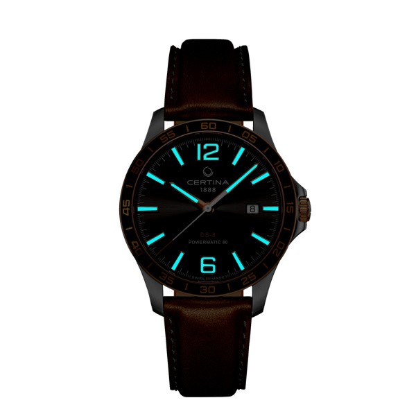 Montre Certina DS-8 Powermatic 80 40.5mm Automatique Cadran Gris
