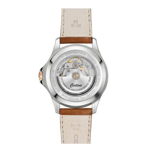 Montre Certina DS-8 Powermatic 80 40.5mm Automatique Cadran Gris