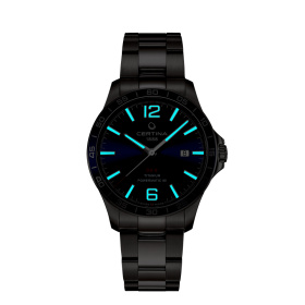 Montre Certina DS-8 Powermatic 80 40.5mm Automatique Cadran Bleu