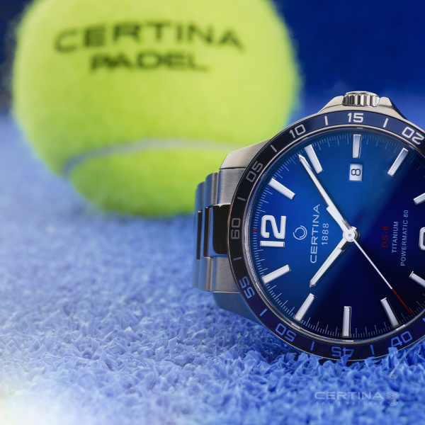 Montre Certina DS-8 Powermatic 80 40.5mm Automatique Cadran Bleu