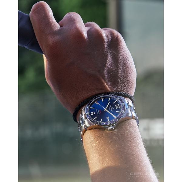 Montre Certina DS-8 Powermatic 80 40.5mm Automatique Cadran Bleu