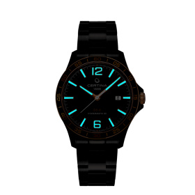 Montre Certina DS-8 Powermatic 80 40.5mm Automatique Cadran Noir