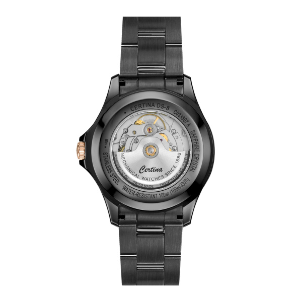 Montre Certina DS-8 Powermatic 80 40.5mm Automatique Cadran Noir