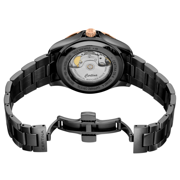 Montre Certina DS-8 Powermatic 80 40.5mm Automatique Cadran Noir