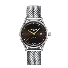 Montre Certina DS-1 Powermatic 80 Automatique Cadran Marron / Brun