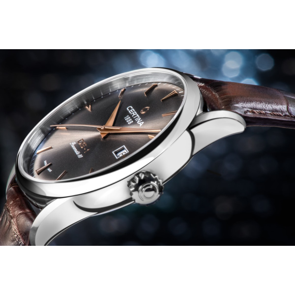 Montre Certina DS-1 Powermatic 80 Automatique Cadran Gris