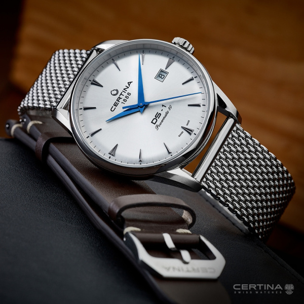 Montre Certina DS-1 Powermatic 80 Automatique Cadran Argent