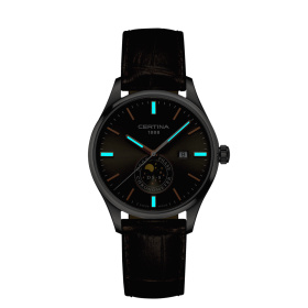 Montre Certina DS-8 Moon Phase Quartz Cadran Gris