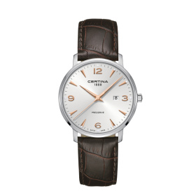 Montre Certina DS Caimano Quartz Cadran Argent