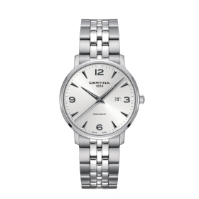 Montre Certina DS Caimano Quartz Cadran Argent
