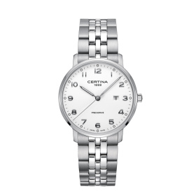Montre Certina DS Caimano Quartz Cadran Blanc