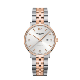 Montre Certina DS Caimano Quartz Cadran Argent