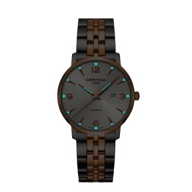 Montre Certina DS Caimano Quartz Cadran Argent