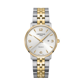 Montre Certina DS Caimano Quartz Cadran Argent